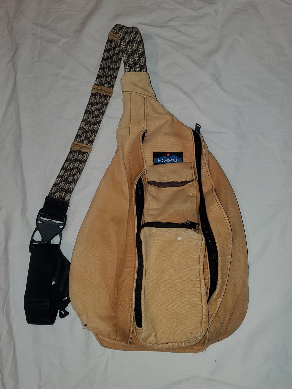 Kavu Tan Sling Bag - Single Strap Crossbody